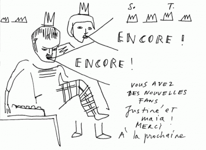 2008 - Zorba / Paris - Dessin de Justine et Maia - Savon Tranchand