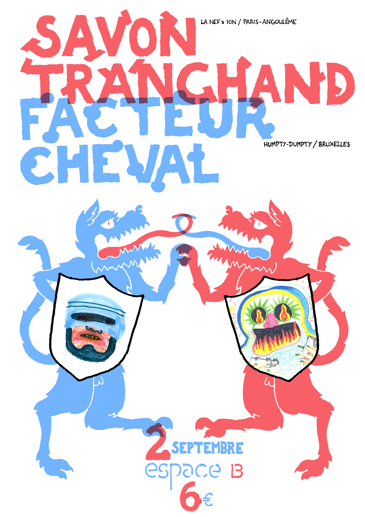 Concert avec FACTEUR CHEVAL @ Espace B (Paris)